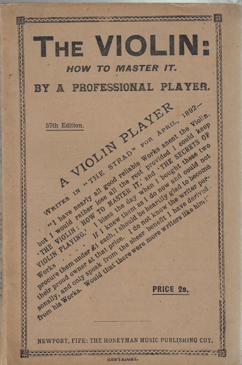 The Violin: How to Master It