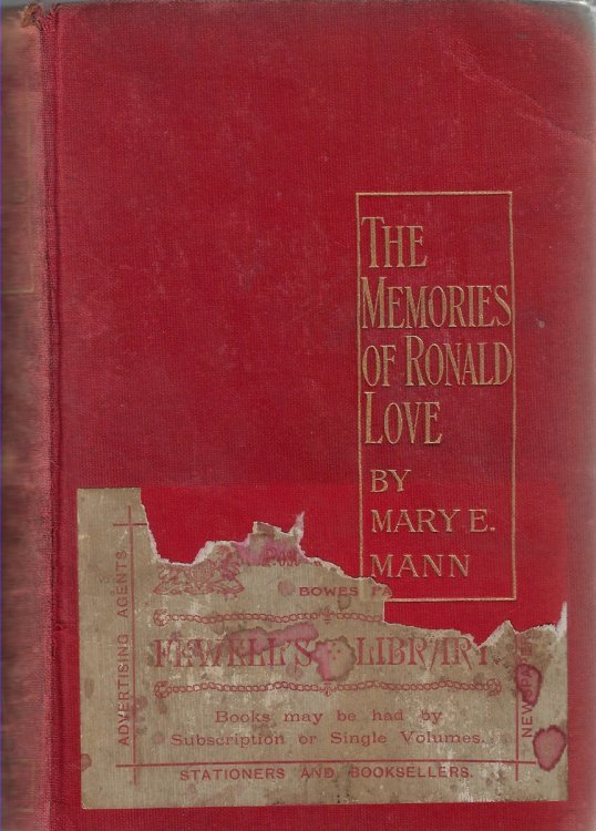 The Memories of Ronald Love [signed]