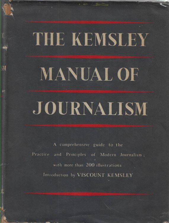 The Kemsley Manual of Journalism