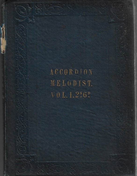 The Accordion Melodist, Volume 1.