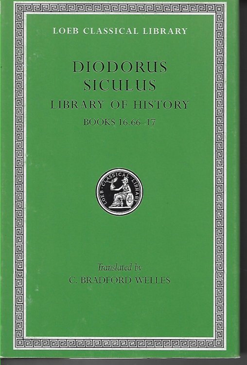 Library of History, Volume VIII Books 16.66-17