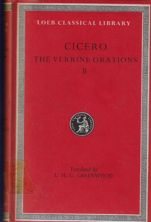 The Verrine Orations II LOEB Classical Library