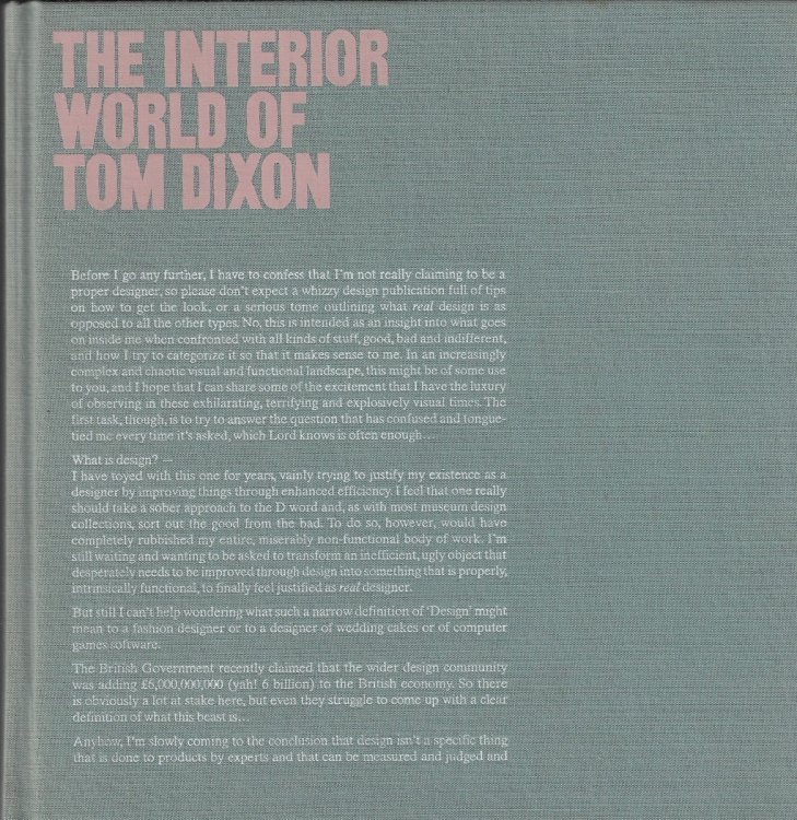 The Interior World of Tom Dixon