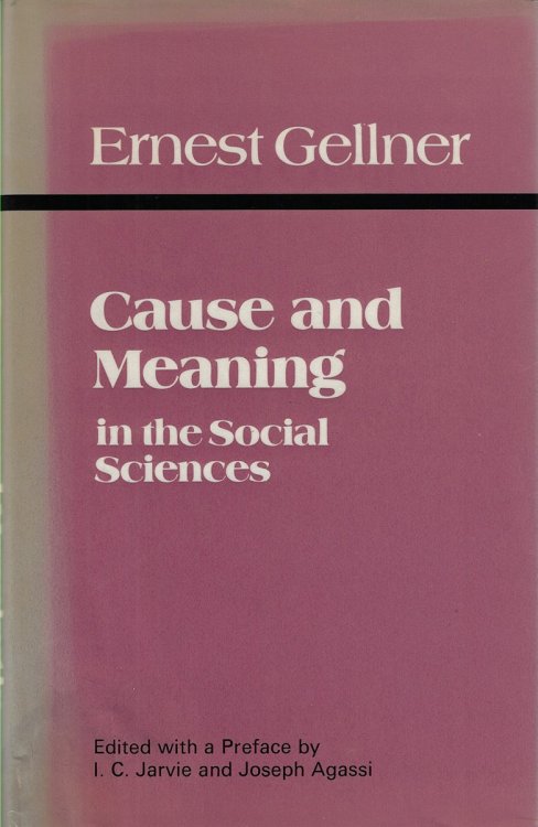 Cause and Meaning in the Social Sciences