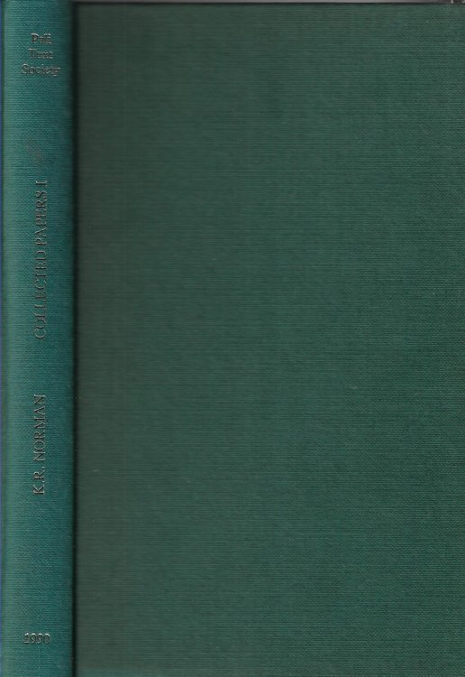 Collected Papers on Pali, Middle Indo-Aryan and the Asokan Inscriptions Volume 1