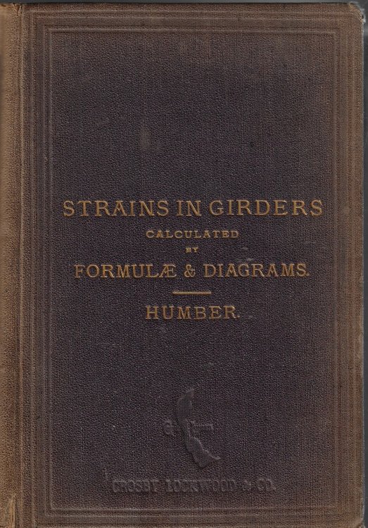 Strains in Girders Calculated by Formulae & Diagrams