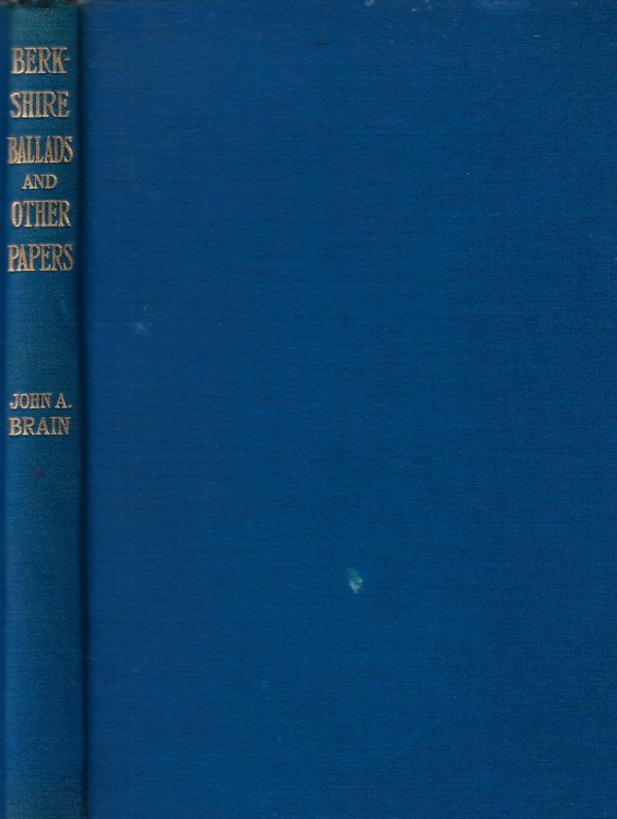 Berkshire Ballads And Other Papers