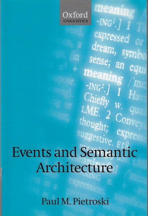 Events and Semantic Architecture