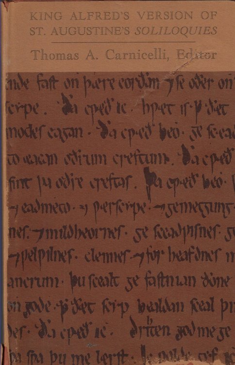 King Alfred's Version of St Augustine's Soliloquies