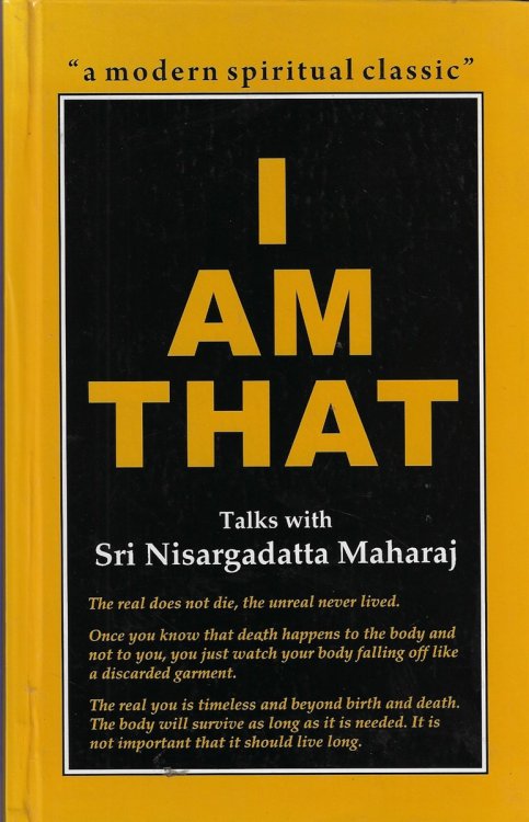 I Am That Talks with Sri Nisargadatta Maharaj