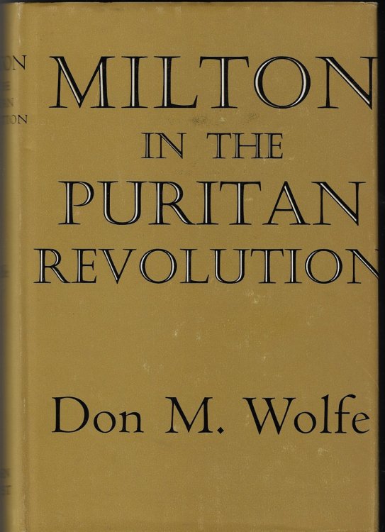 Milton in the Puritan Revolution