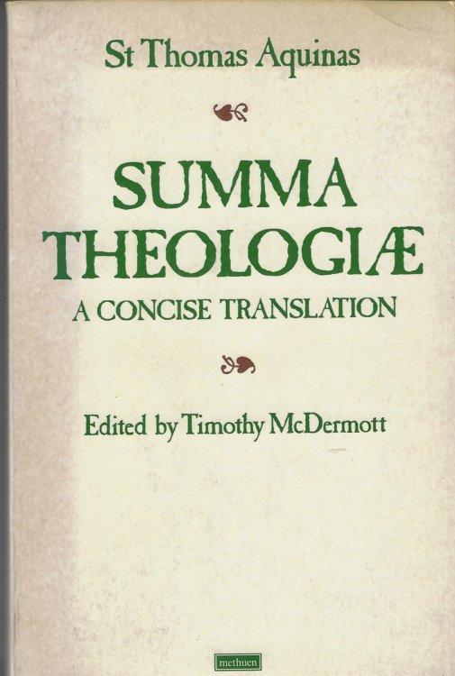Summa Theologiae A Concise Translation