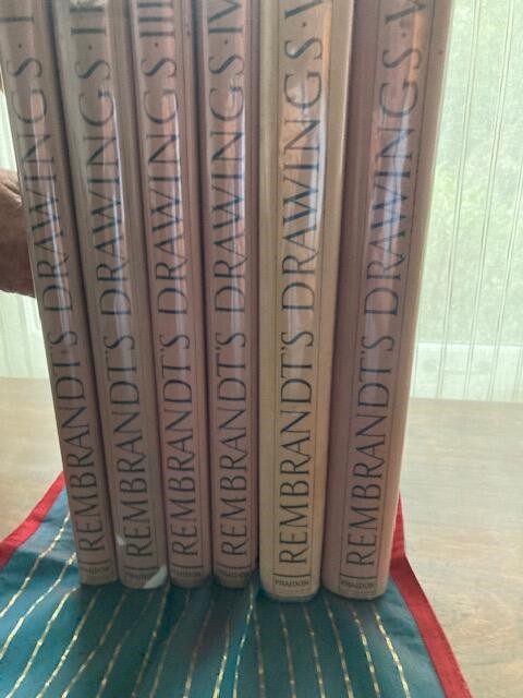 The drawings of Rembrandt. First complete edition in six volumes.