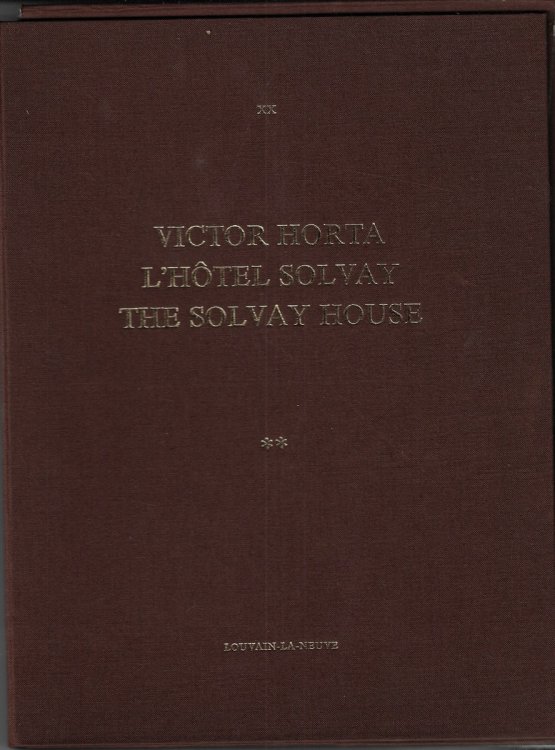Victor Horta: :L'Hotel Solvay The Solvay House