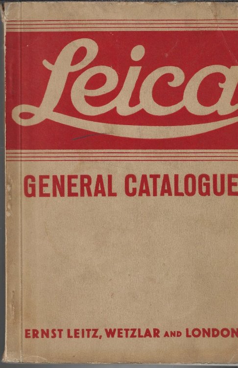 Leica General Catalogue