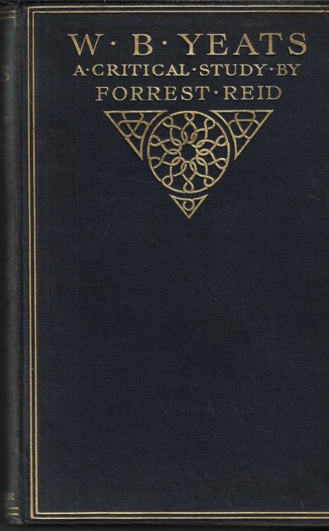 W.B. Yeats A Critical Study