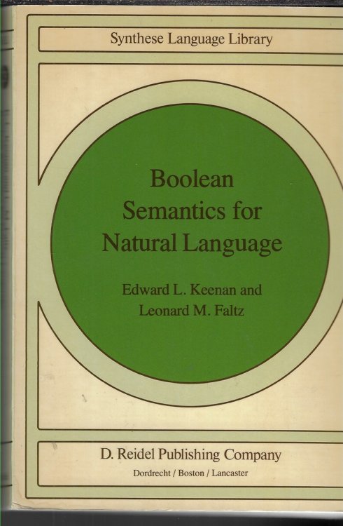 Boolean Semantics for Natural Language 23