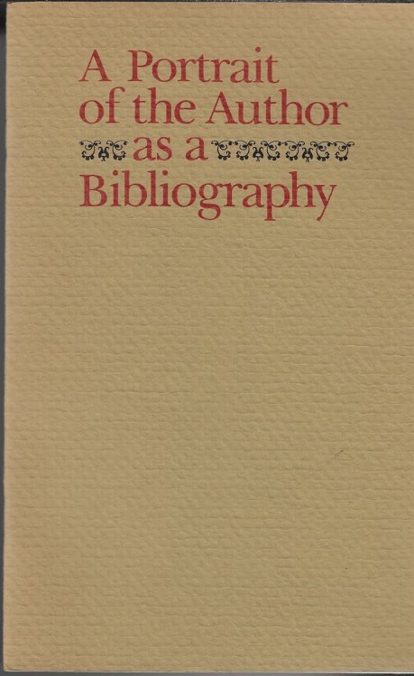 A Portrait of the Author as a Bibliography