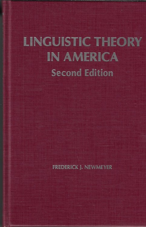 Linguistic Theory in America