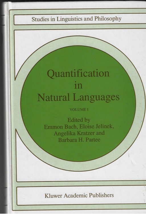 Quantification in Natural Languages [2 Vols]