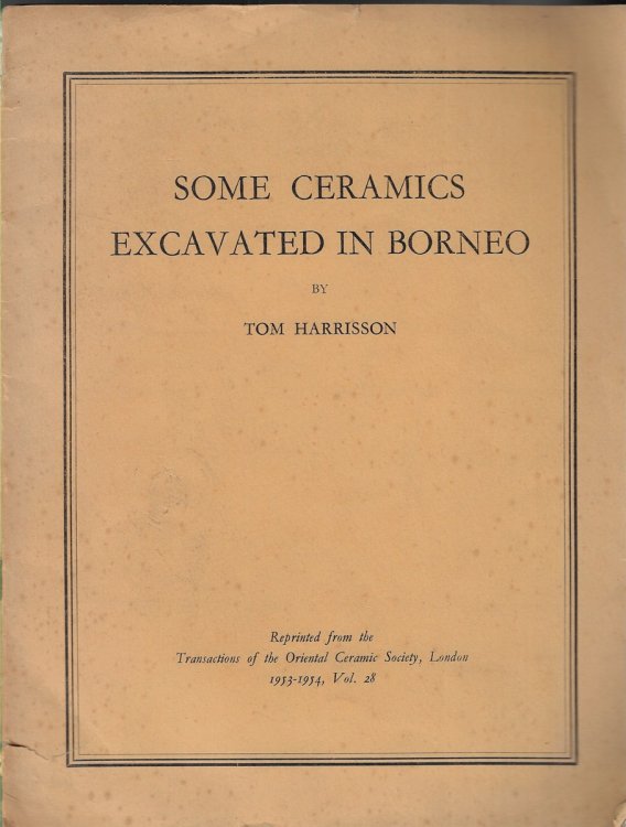 Some Ceramics Excavated in Borneo