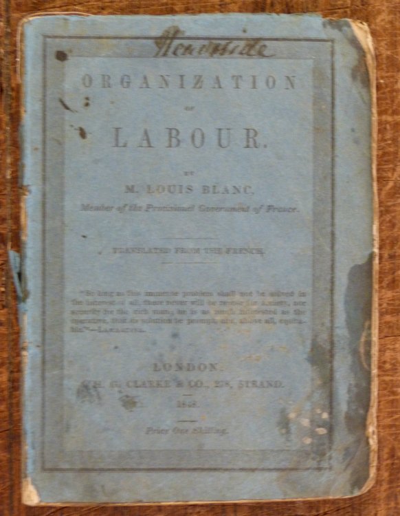 The Organization of Labour