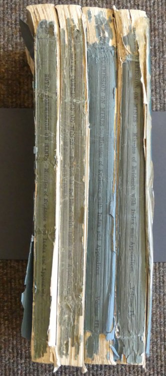 Minutes of Evidence Taken Before the Royal Commission on Mines. FOUR VOLUMES