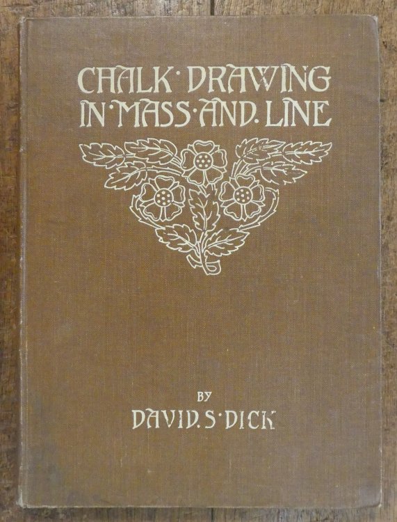 Chalk Drawing in Mass and Line