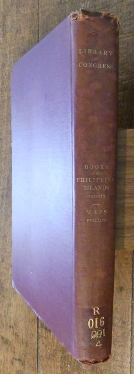 List of Books with References to periodicals) on the Philippine Islands in the Library of Congress