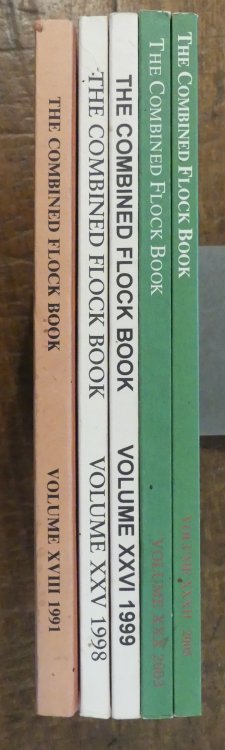 The Combined Flock Book FIVE VOLUMES