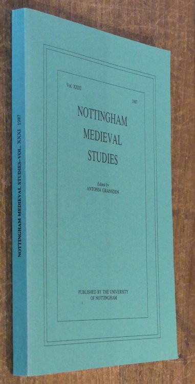 Nottingham Medieval Studies Vol. XXXI 1987
