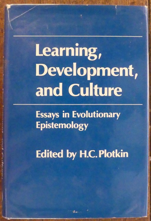 Learning, Development, and Culture Essays in Evolutionary Epistemology