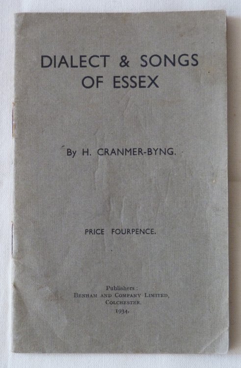 Dialect & Songs of Essex