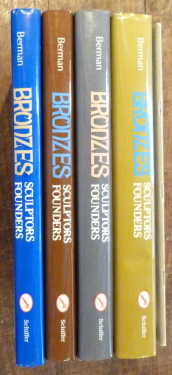 Bronzes Sculptors & Founders1800-1930 4 Volumes Plus Master Index