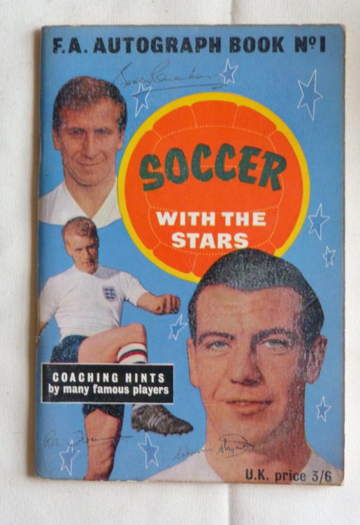 F.A. Autograph Book No. 1 Soccer with the Stars