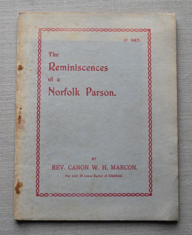 The Reminiscences of a Norfolk Parson