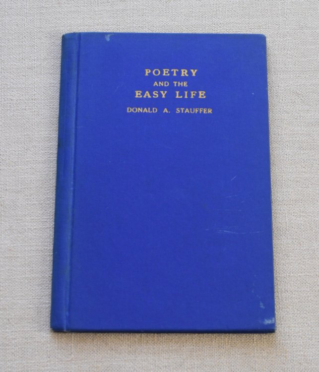 Poetry and the Easy Life