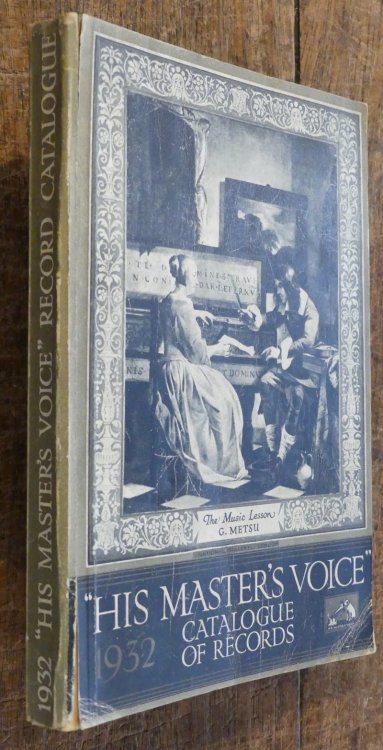 His Masters Voice Catalogue of Records 1932