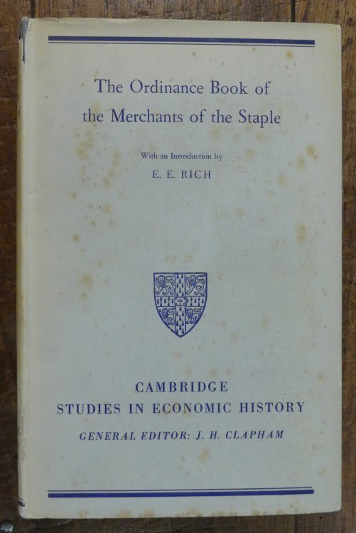 The Ordinance Book of the Merchants of the Staple