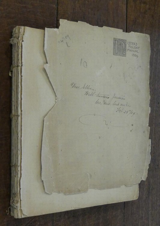 Nister's Holiday Annual for 1889 A Volume of Pictures and Stories for Little Folk