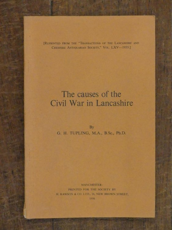 The Causes of the Civil war in Lancashire. [Reprinted from 