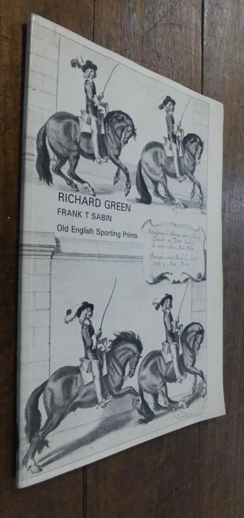 Exhibition of Old English Sporting Prints 1o October-27 October 1979 Frank T Sabin, 4 New Bond Street