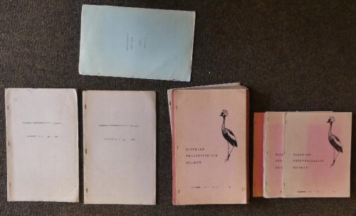 Nigerian Ornithologists' Society Bulletins No.s 5 to 27 (April 1965 to October 1970) FIFTEEN VOLUMES