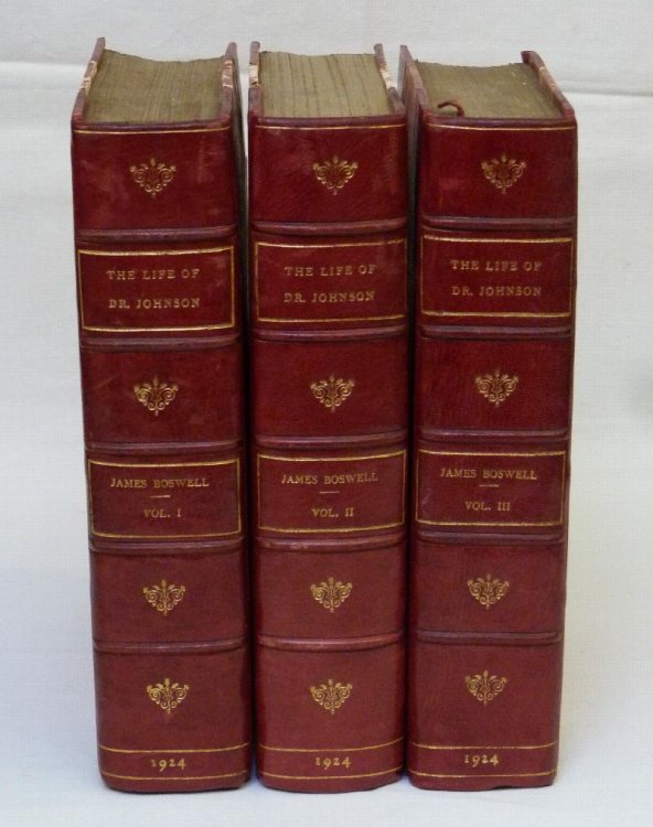 The Life of Samuel Johnson in Three Volumes