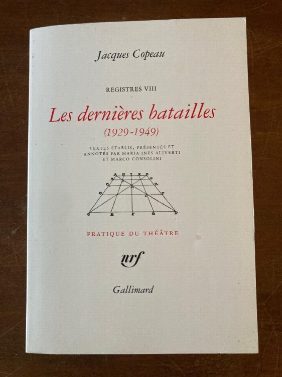Les Dernieres Batailles (1929-1949)