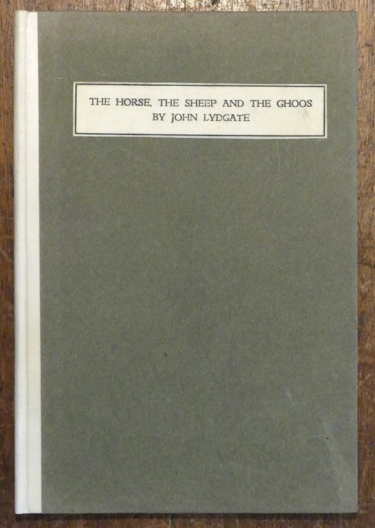 A Lytell Treatyse of the Horse, the Sheep, and the Ghoos