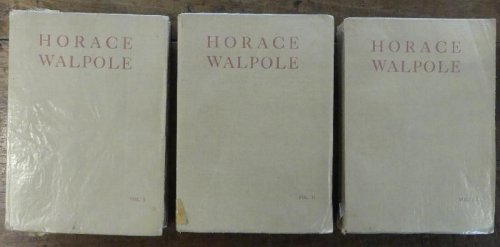 Letters to the Countess of Ossory (three Volumes)