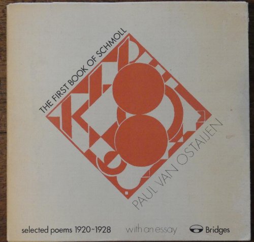 The first book of Schmoll: Selected poems 1920-28