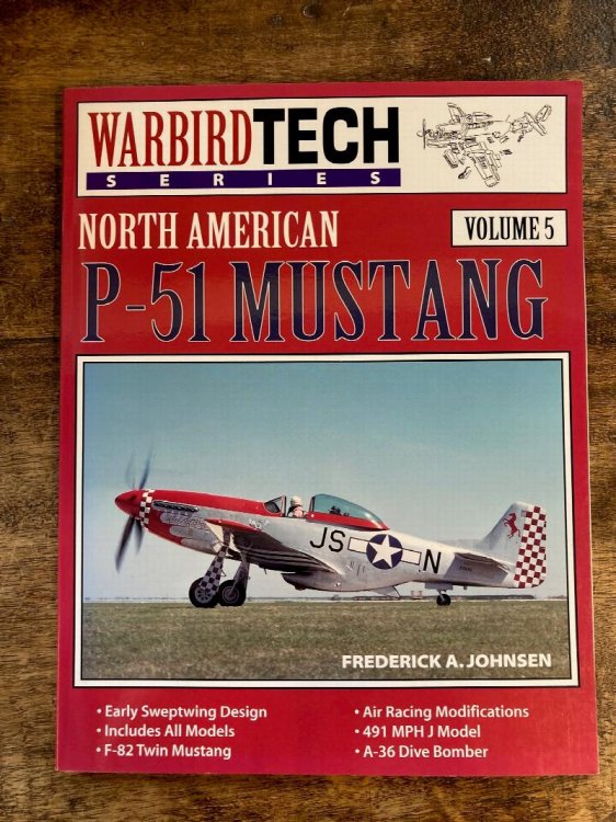 North American P-51 Mustang Warbirdtech Series Volume 5