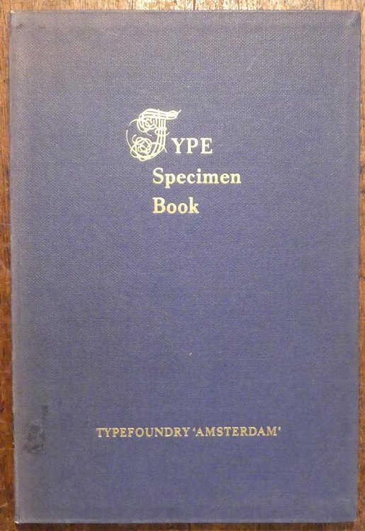 Image for Type Specimen Book of Typefoundry Amsterdam Type Specimen Book of Typefoundry Amsterdam